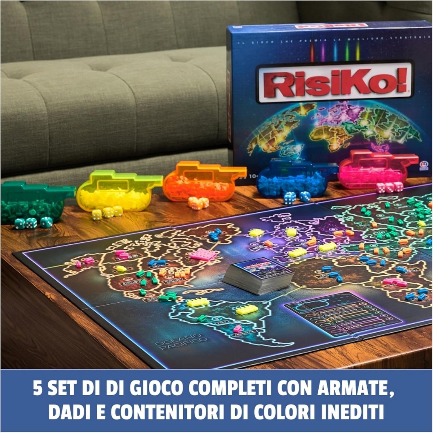 Risiko Deluxe board game edition Af Interni